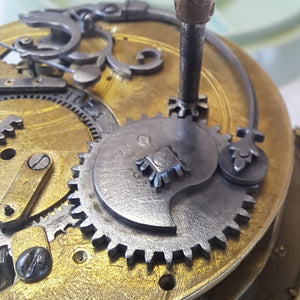 manufacturing of early watch components including stackfreed