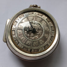 Load image into Gallery viewer, James Hagger silver pair cased verge pocket watch circa 1700