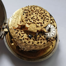 Load image into Gallery viewer, James Hagger silver pair cased verge pocket watch circa 1700
