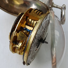 Load image into Gallery viewer, James Hagger silver pair cased verge pocket watch circa 1700