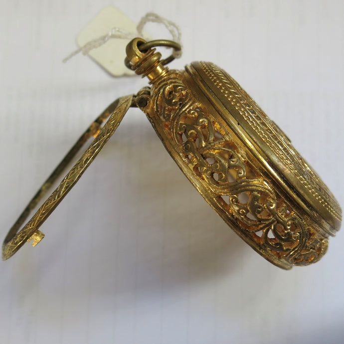 large 16th sixteenth century stackfreed pocket watch case circa 1580
