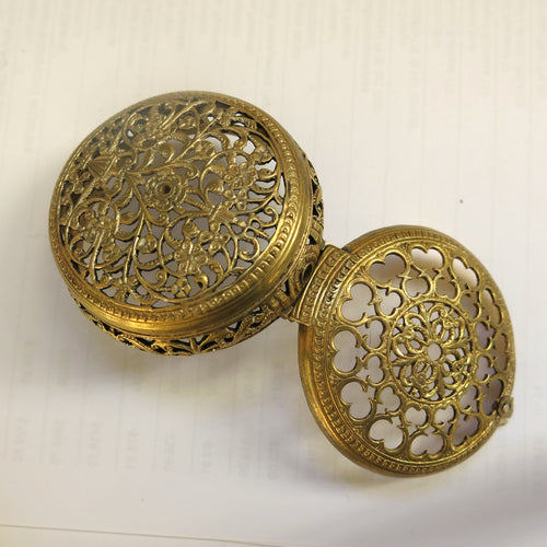 16th sixteenth century stackfreed pocket watch case circa 1580