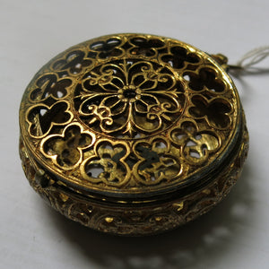 large 16th sixteenth century stackfreed pocket watch case circa 1580