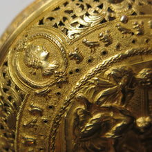 Load image into Gallery viewer, fine and rare 22k gold pair cased quarter repeating verge fusee pocket watch by Richard Rooker London circa 1715