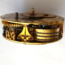 Load image into Gallery viewer, Daniel Quare verge pocket watch movement 2443 circa 1695