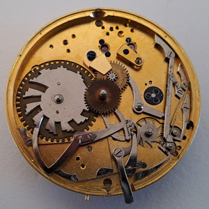 self striking pocket watch (quarter striking clockwatch) movement John Carter London circa 1860  (sold)