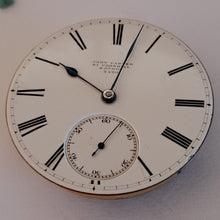 Load image into Gallery viewer, self striking pocket watch (quarter striking clockwatch) movement John Carter London circa 1860  (sold)
